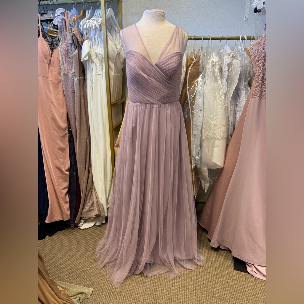 Mauve Ruched Sweetheart Prom Dress ET320